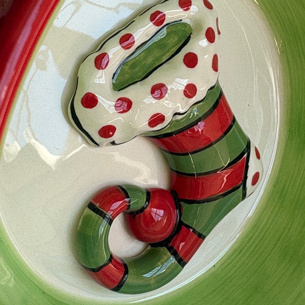 Becca Signature Collection Christmas bowl 3D Stocking - Picture 2 of 6